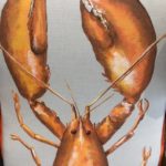 Detail peinture homard