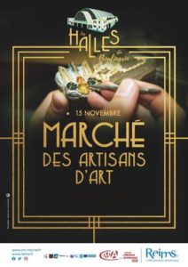 Affiche marché Artisans d'art