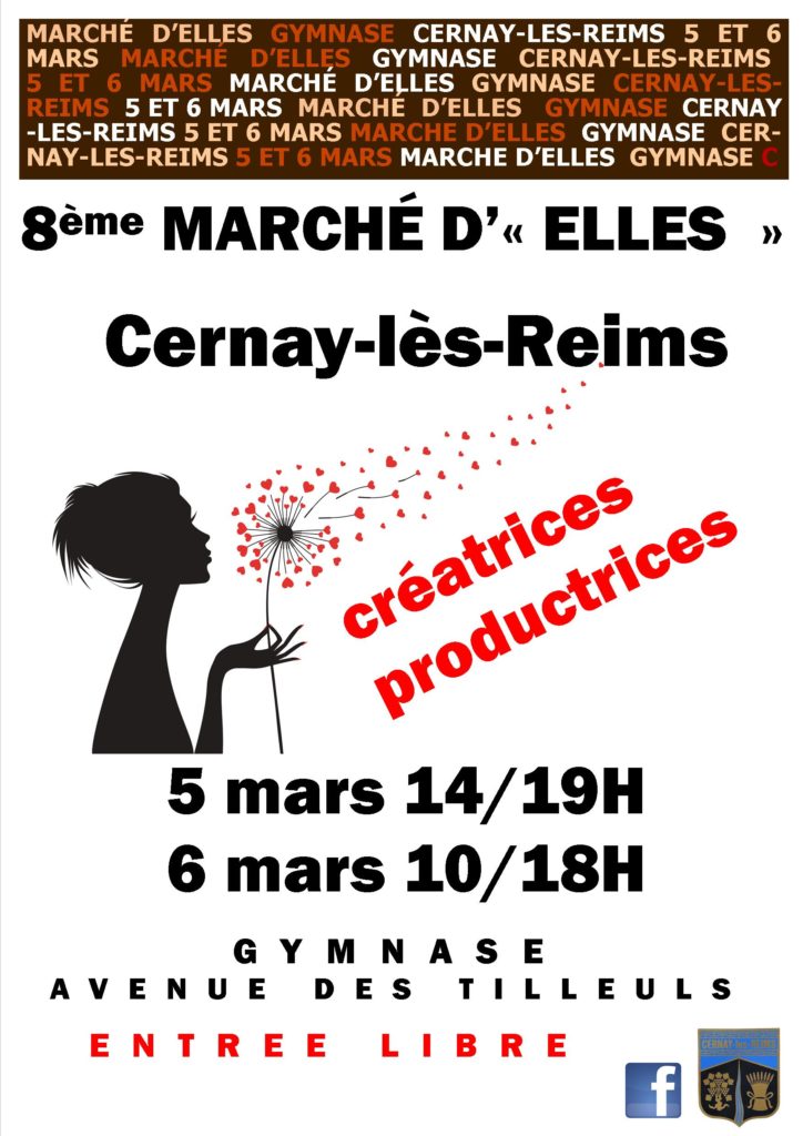 Affiche Marché d'Elles 2022